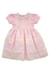 Vestido Infantil de Voal Rosa com Detalhes em Renda — foto 2