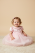 Vestido Infantil Festa Rosa com Tule — foto 2