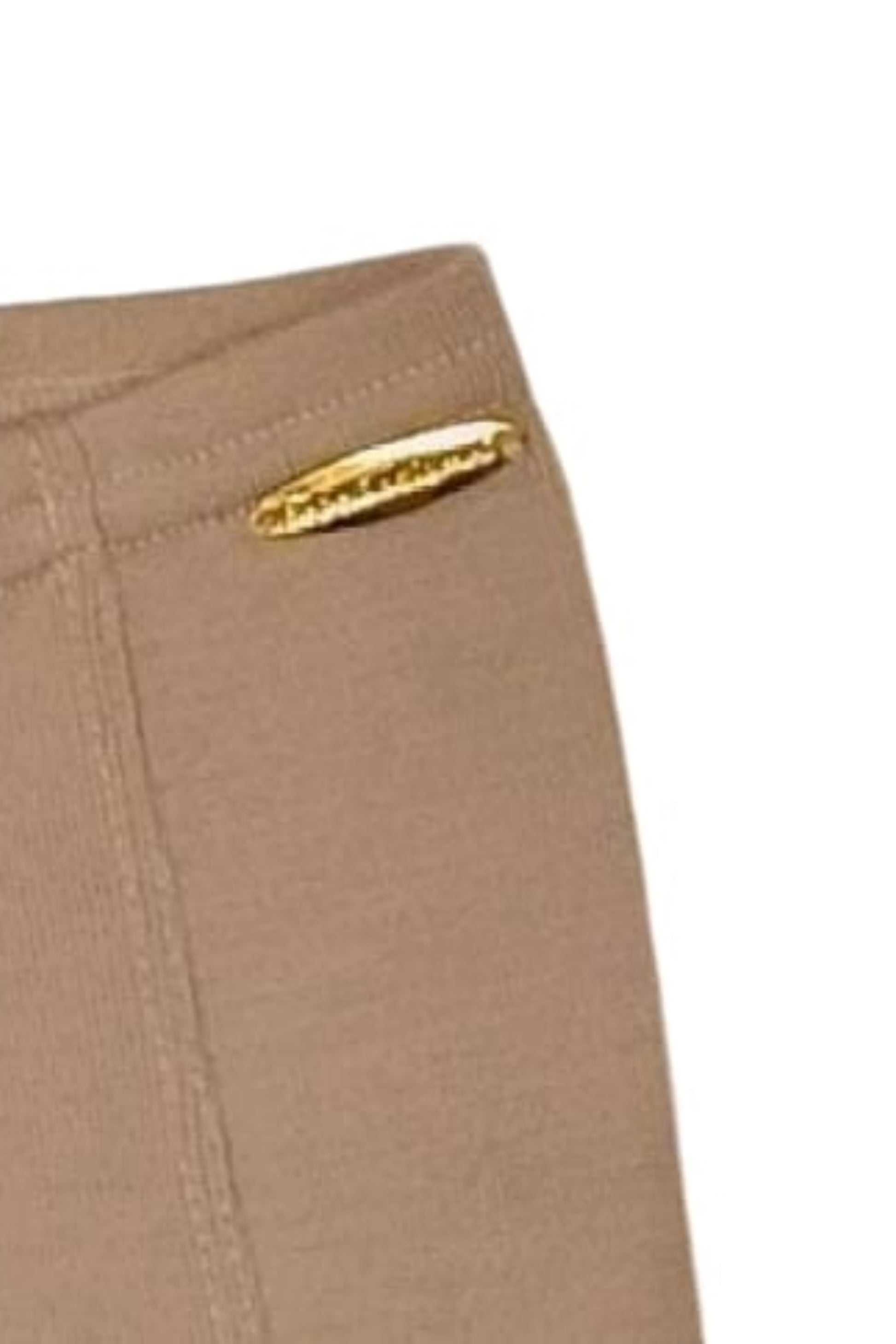 Calça Legging Infantil Estilo Montaria Cor Fibra Para Meninas — foto 5