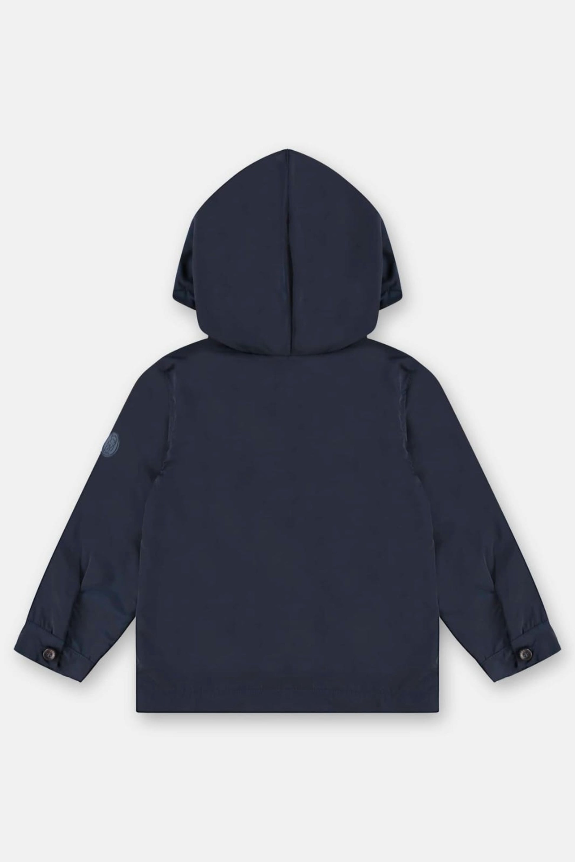 Jaqueta Infantil Menino Impermeável e Forro Soft Azul Marinho — foto 3