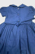 Vestido Casinha de Abelha Bordado Azul Marinho — foto 3