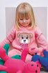 Blusa de Tricot Infantil com Estampa de Ursinho Para Menina — foto 4